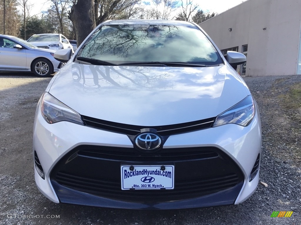2017 Corolla LE - Falcon Gray Metallic / Ash Gray photo #2