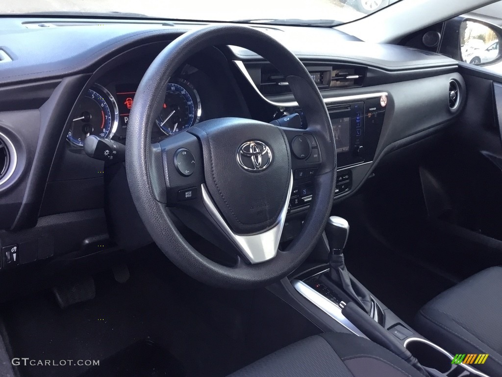 2017 Corolla LE - Falcon Gray Metallic / Ash Gray photo #10