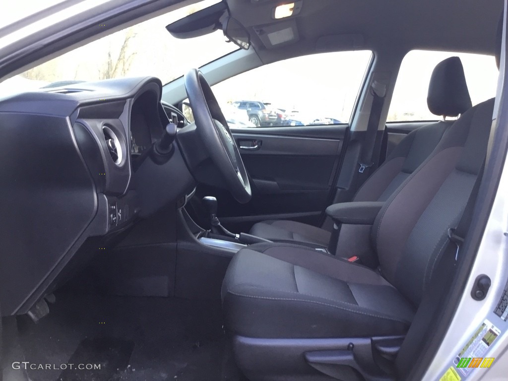 2017 Corolla LE - Falcon Gray Metallic / Ash Gray photo #11