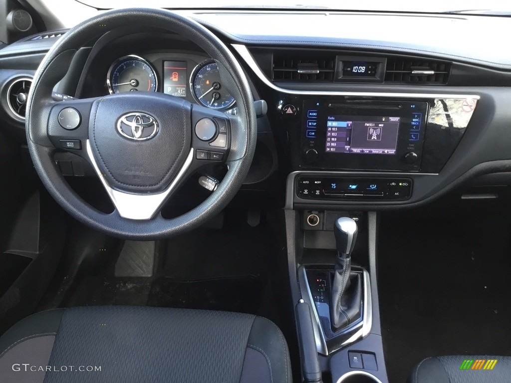 2017 Corolla LE - Falcon Gray Metallic / Ash Gray photo #12