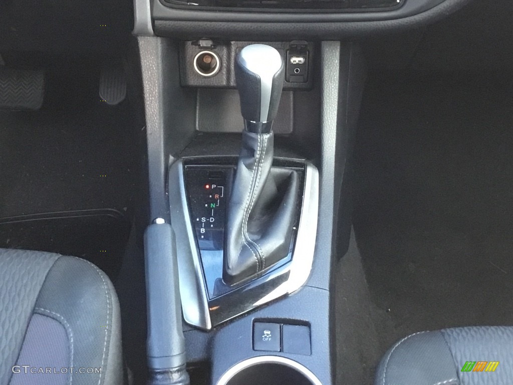 2017 Corolla LE - Falcon Gray Metallic / Ash Gray photo #14
