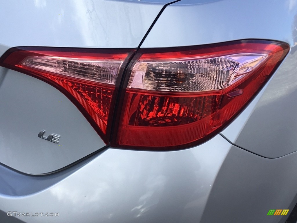 2017 Corolla LE - Falcon Gray Metallic / Ash Gray photo #22