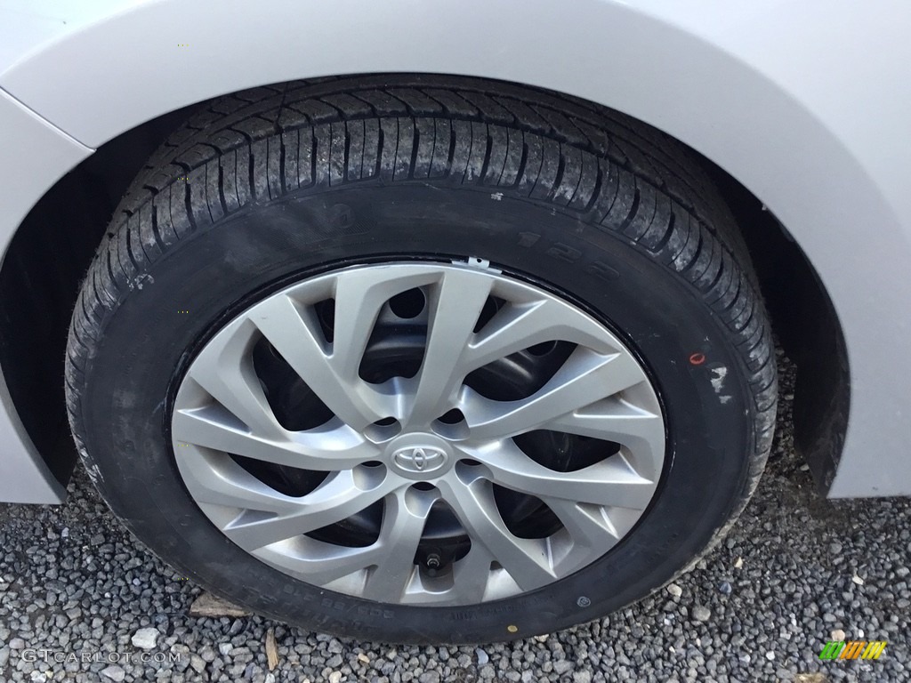 2017 Corolla LE - Falcon Gray Metallic / Ash Gray photo #29