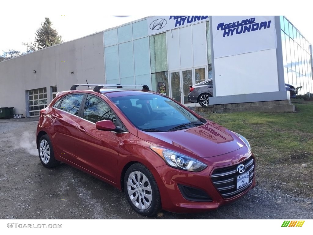 Scarlet Red Pearl Hyundai Elantra GT