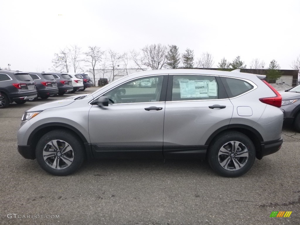 Lunar Silver Metallic 2019 Honda CR-V LX AWD Exterior Photo #130794141