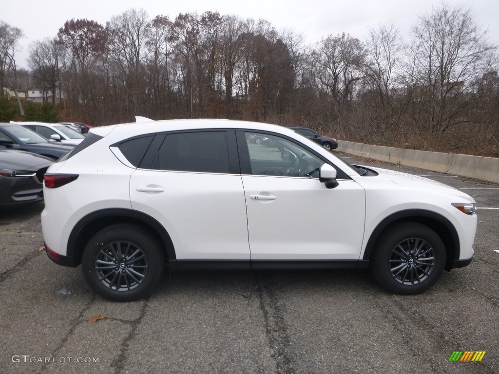 Snowflake White Pearl Mica 2019 Mazda CX-5 Touring AWD Exterior Photo #130794912