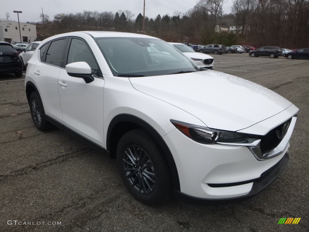 Snowflake White Pearl Mica 2019 Mazda CX-5 Touring AWD Exterior Photo #130794972