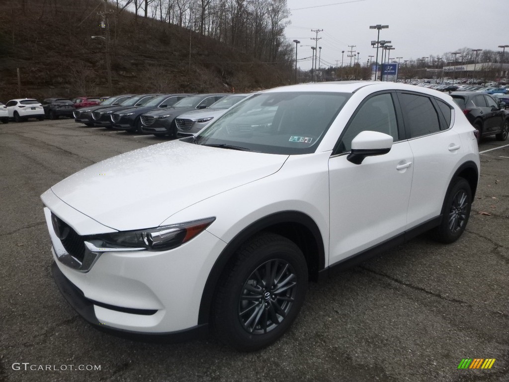 Snowflake White Pearl Mica 2019 Mazda CX-5 Touring AWD Exterior Photo #130795023