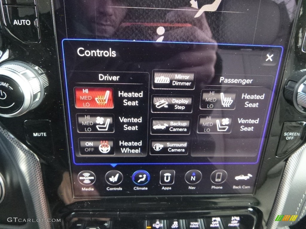 2019 Ram 1500 Limited Crew Cab 4x4 Controls Photo #130795056