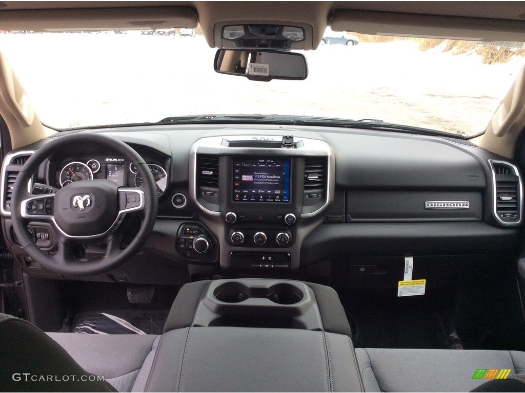 2019 1500 Big Horn Crew Cab 4x4 - Granite Crystal Metallic / Black/Diesel Gray photo #11