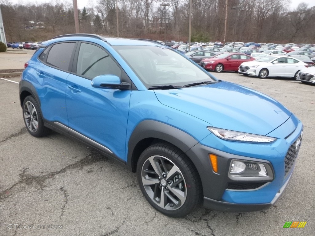 Surf Blue 2019 Hyundai Kona Ultimate AWD Exterior Photo #130795758
