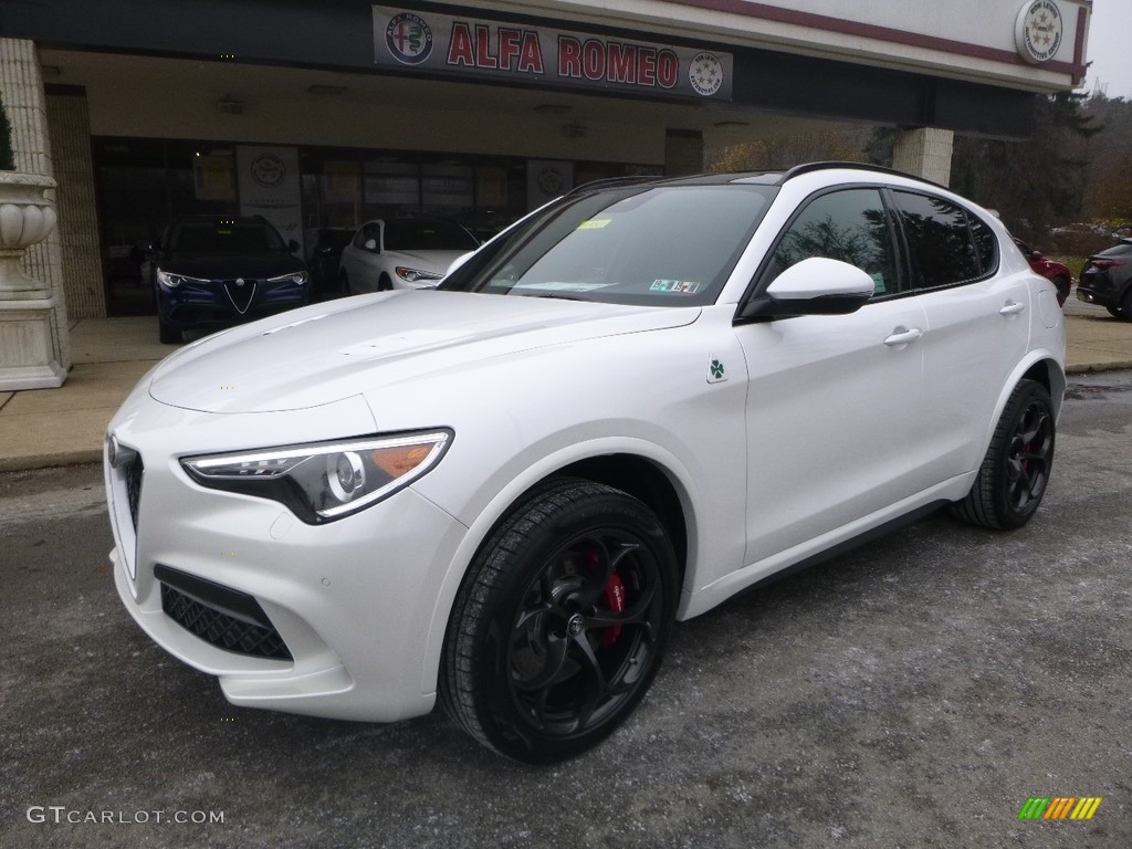 Alfa White 2019 Alfa Romeo Stelvio Quadrifoglio AWD Exterior Photo #130797570