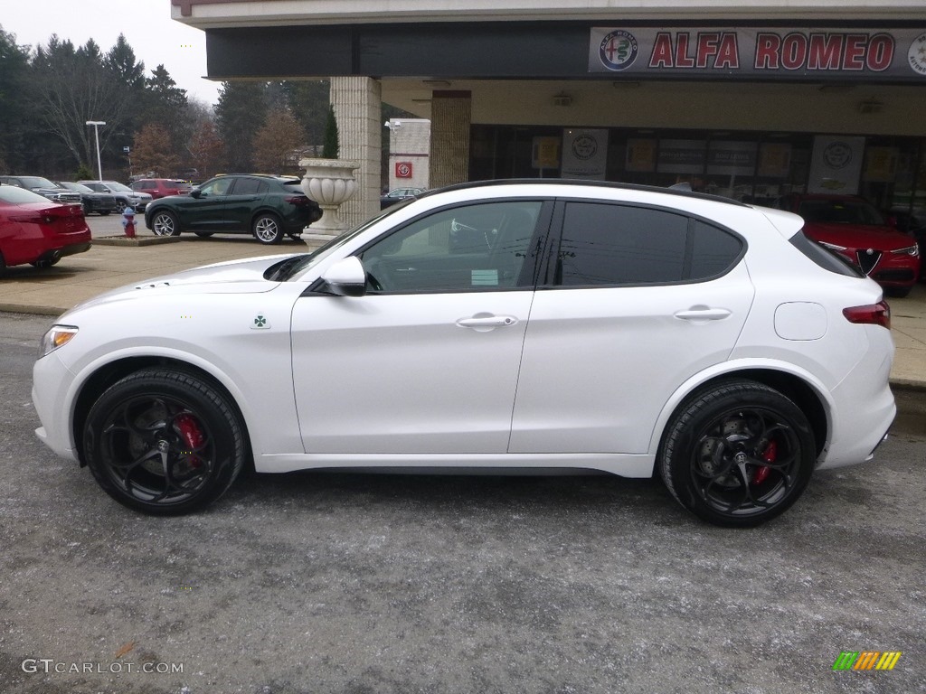 Alfa White 2019 Alfa Romeo Stelvio Quadrifoglio AWD Exterior Photo #130797627