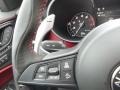 Black 2019 Alfa Romeo Stelvio Quadrifoglio AWD Steering Wheel