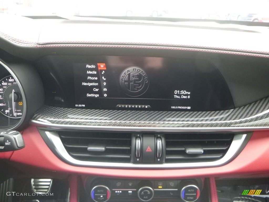2019 Alfa Romeo Stelvio Quadrifoglio AWD Controls Photo #130798239