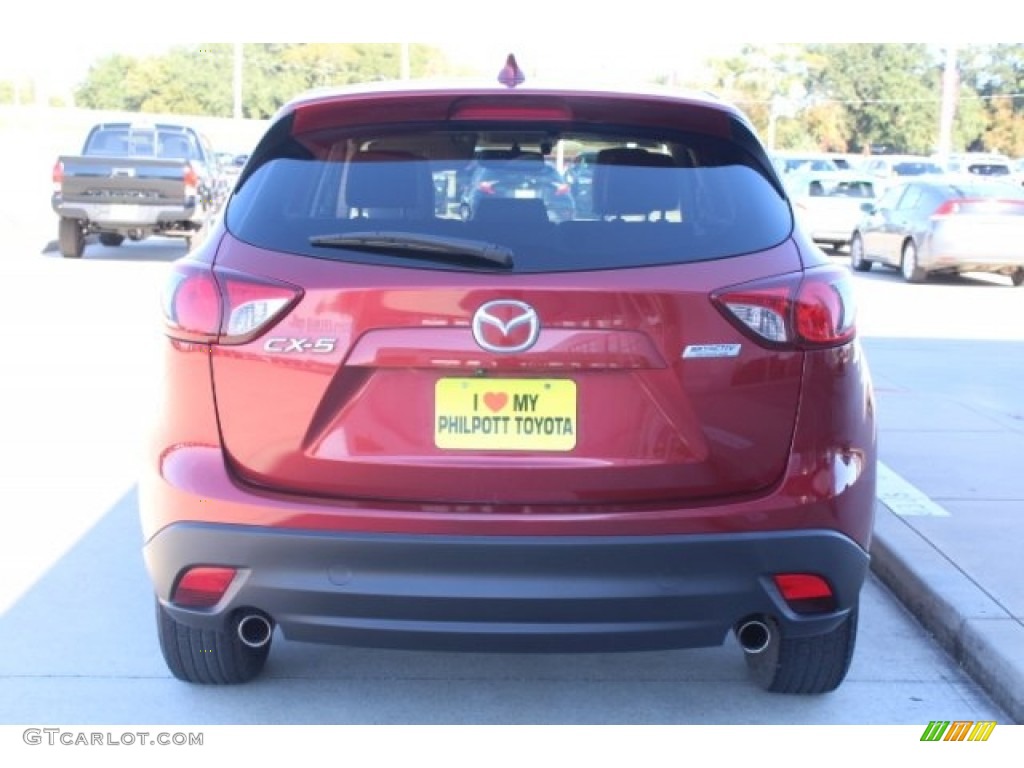2013 CX-5 Touring - Zeal Red Mica / Sand photo #7