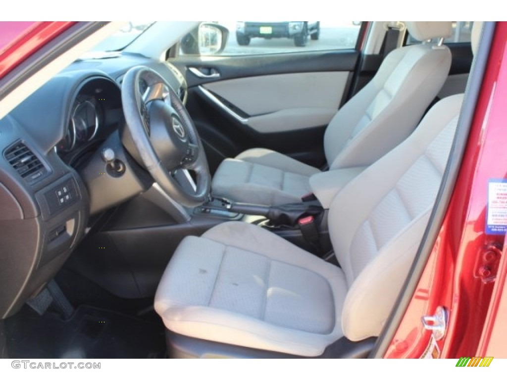 2013 CX-5 Touring - Zeal Red Mica / Sand photo #10