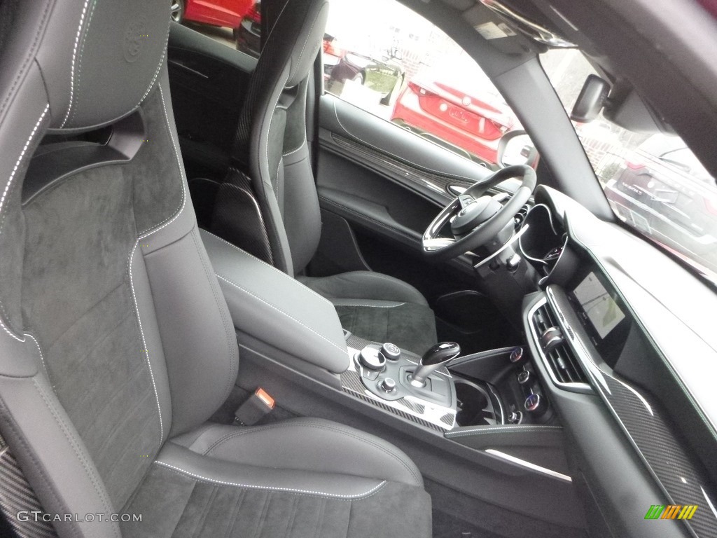 2019 Alfa Romeo Stelvio Quadrifoglio AWD Front Seat Photo #130798794