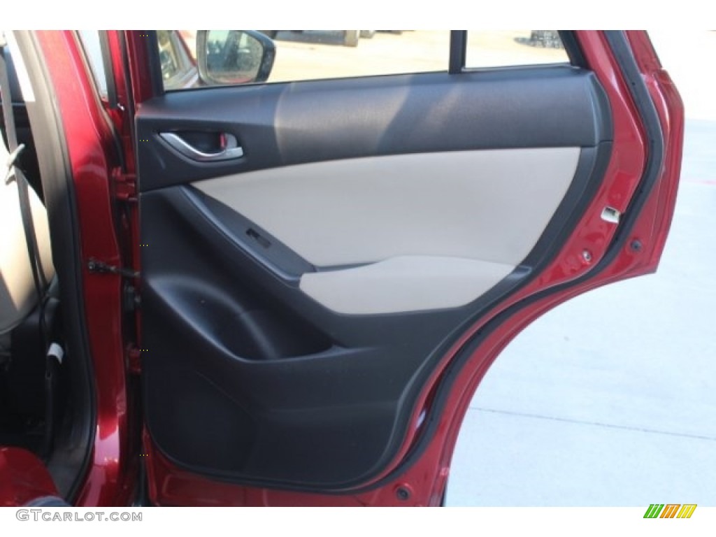 2013 CX-5 Touring - Zeal Red Mica / Sand photo #19