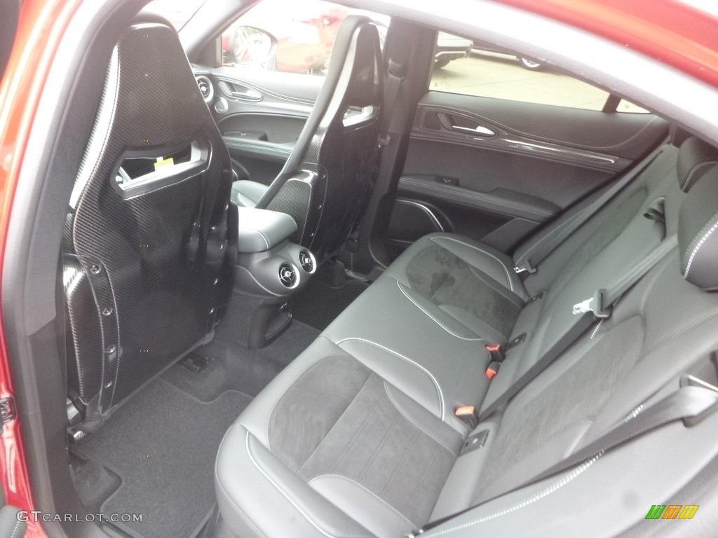 2019 Alfa Romeo Stelvio Quadrifoglio AWD Rear Seat Photos