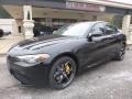 Vulcano Black Metallic - Giulia Ti Sport AWD Photo No. 2