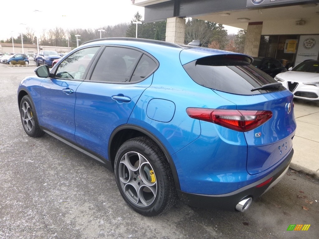 2019 Stelvio AWD - Misano Blue Metallic / Black photo #4