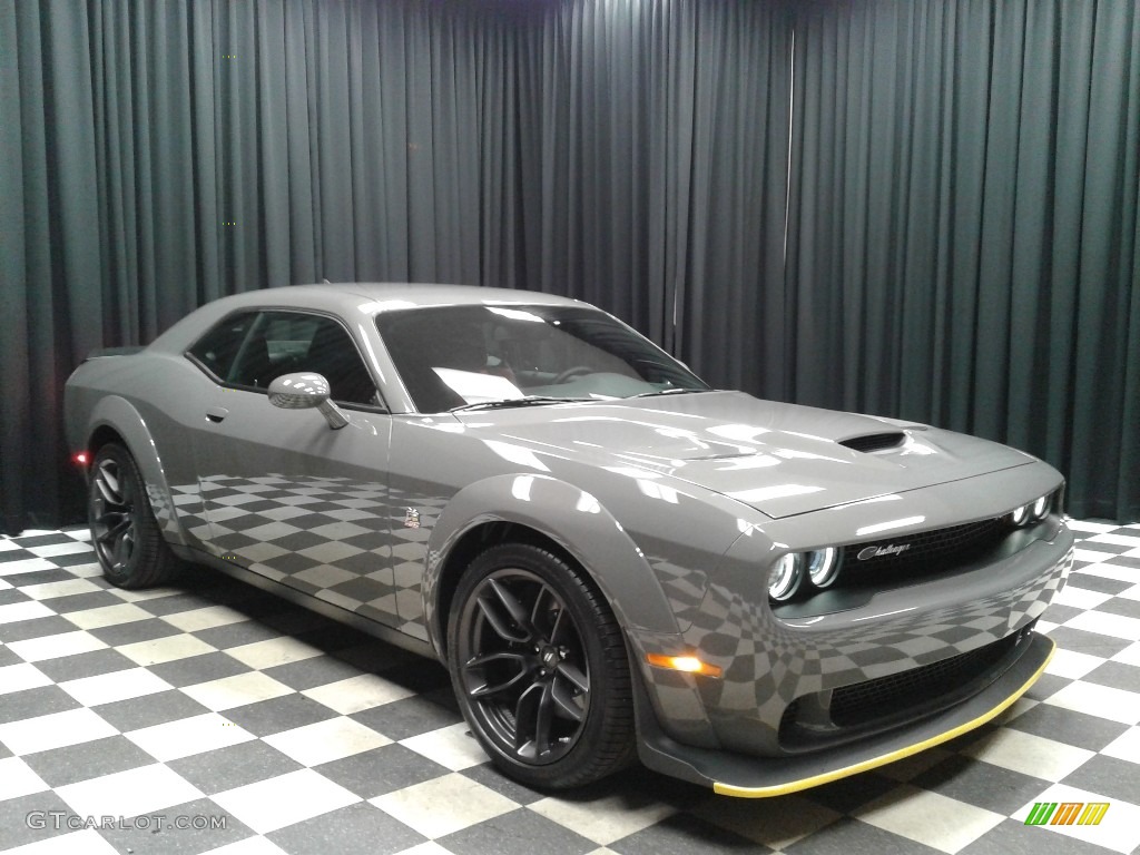 Destroyer Gray 2019 Dodge Challenger R/T Scat Pack Widebody Exterior Photo #130800828