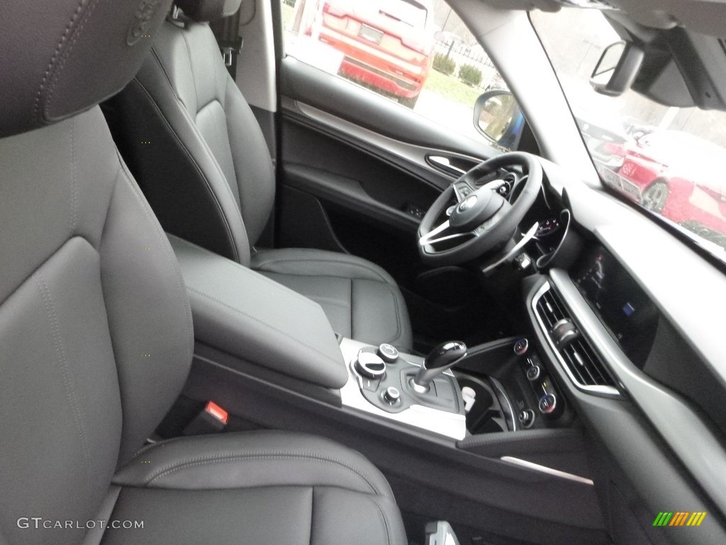 2019 Stelvio AWD - Misano Blue Metallic / Black photo #14