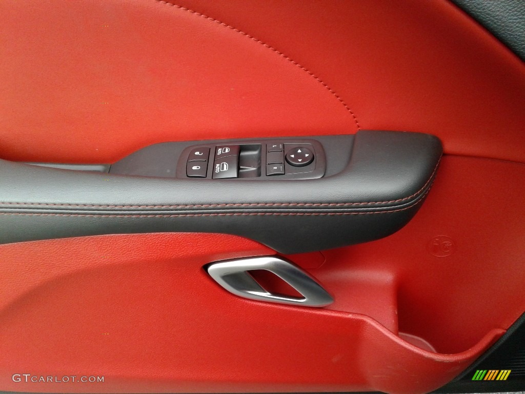 2019 Dodge Challenger R/T Scat Pack Widebody Ruby Red/Black Door Panel Photo #130800993