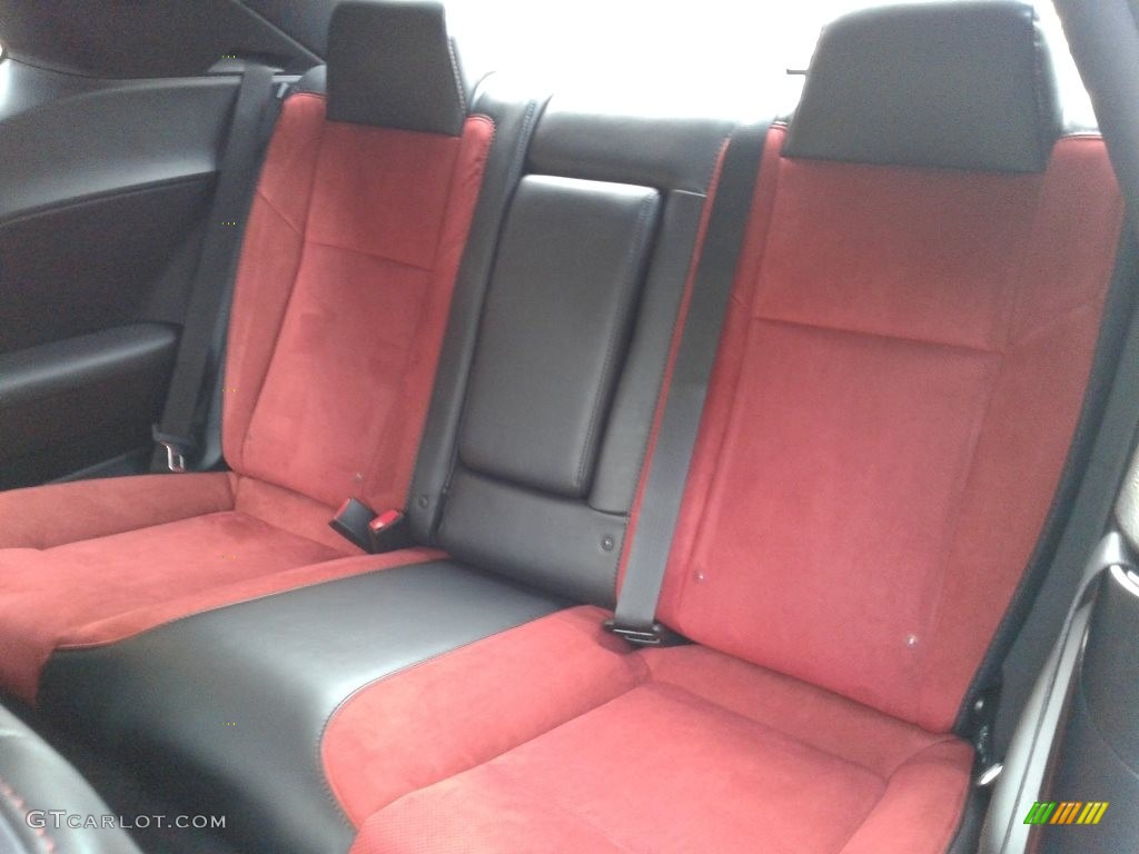 Ruby Red/Black Interior 2019 Dodge Challenger R/T Scat Pack Widebody Photo #130801053