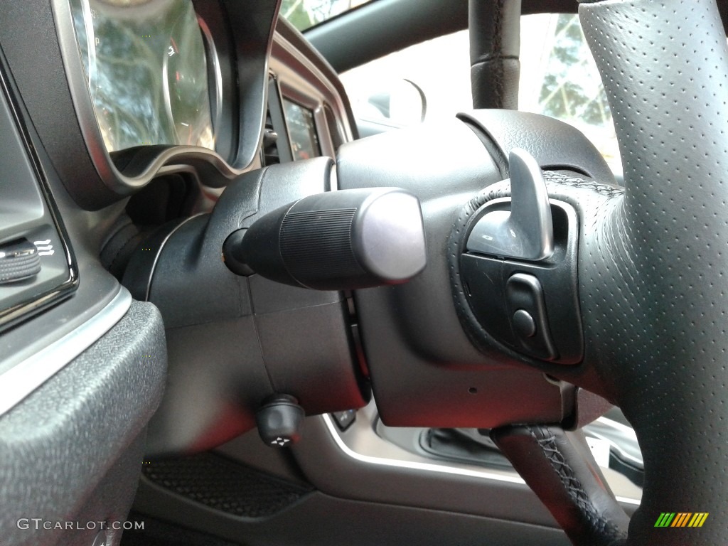 2019 Dodge Challenger R/T Scat Pack Widebody Ruby Red/Black Steering Wheel Photo #130801173