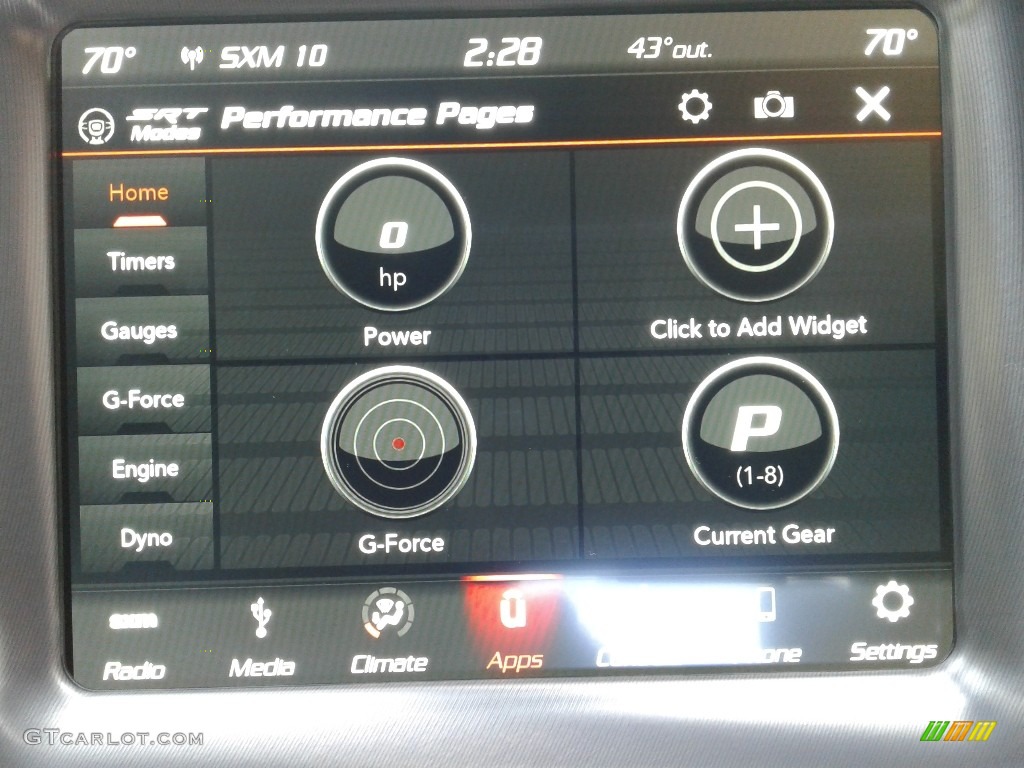 2019 Dodge Challenger R/T Scat Pack Widebody Controls Photo #130801509