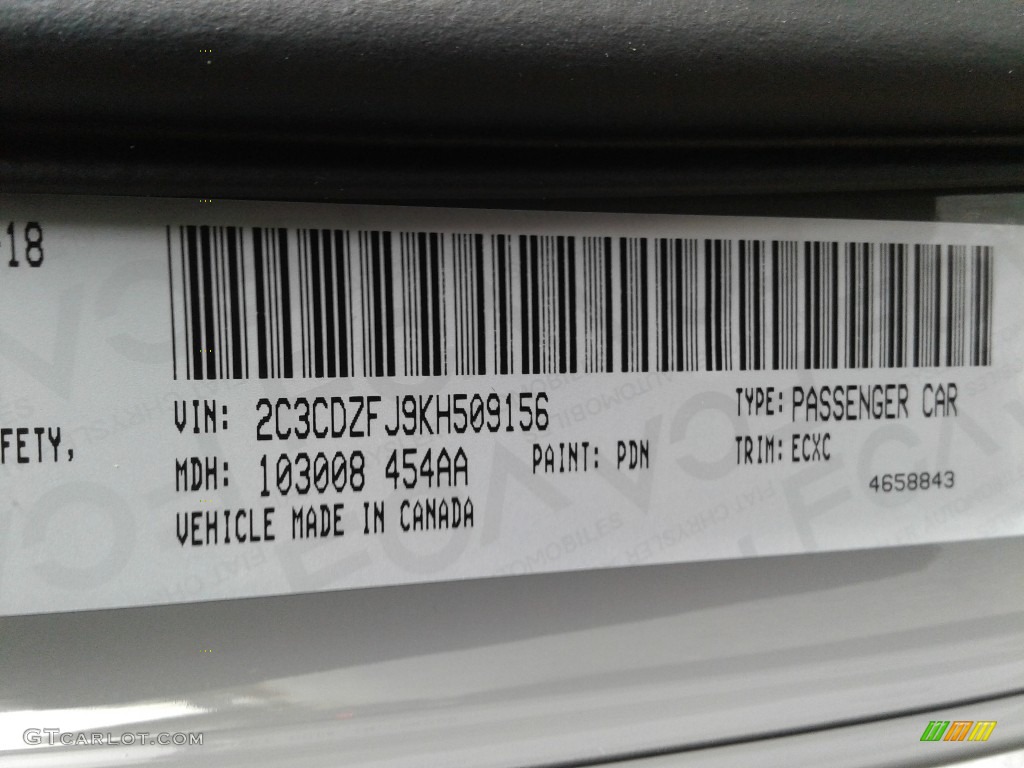 2019 Challenger Color Code PDN for Destroyer Gray Photo #130801698