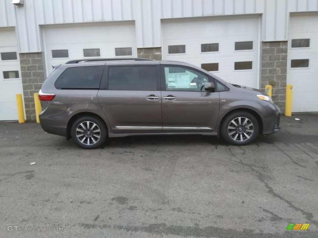 2019 Sienna XLE - Predawn Gray Mica / Ash photo #1