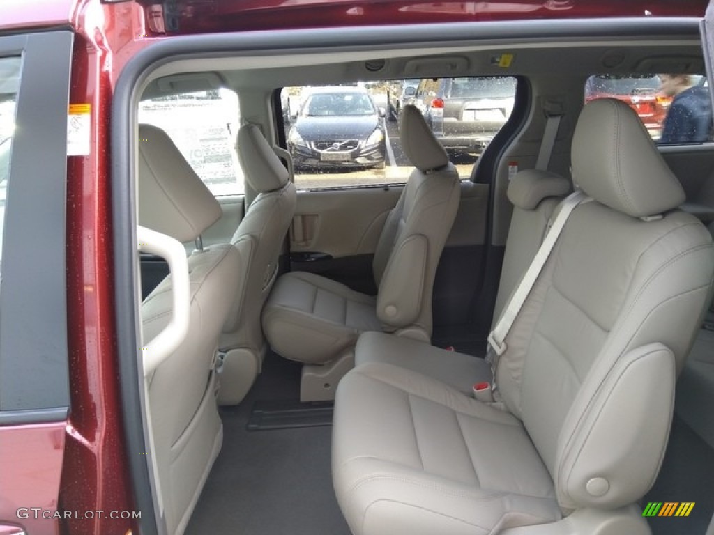2019 Toyota Sienna XLE Rear Seat Photo #130804368