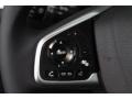 Black 2019 Honda Civic EX Coupe Steering Wheel