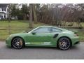 2019 Custom Color (Green) Porsche 911 Turbo S Coupe  photo #7