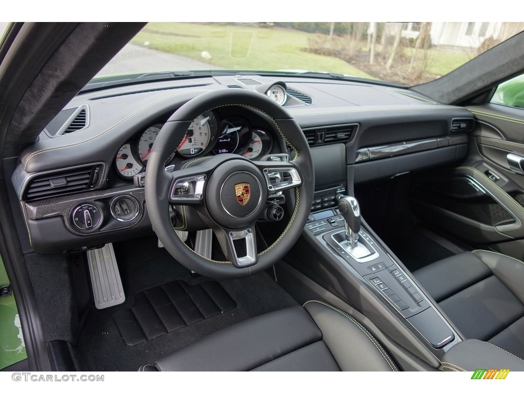 Black Interior 2019 Porsche 911 Turbo S Coupe Photo #130808634
