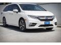 2019 White Diamond Pearl Honda Odyssey Elite  photo #1