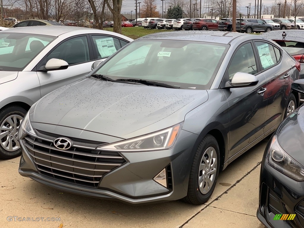 Machine Gray Hyundai Elantra