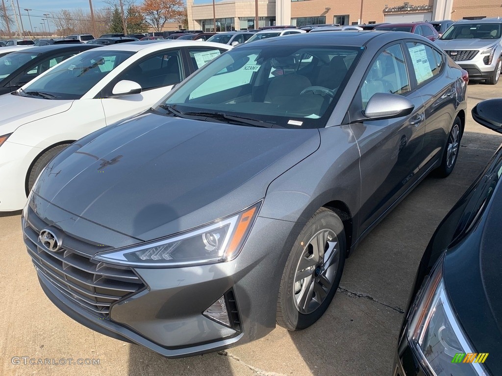 2019 Elantra Value Edition - Galactic Gray / Gray photo #1