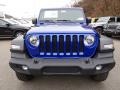 2019 Ocean Blue Metallic Jeep Wrangler Sport 4x4  photo #8