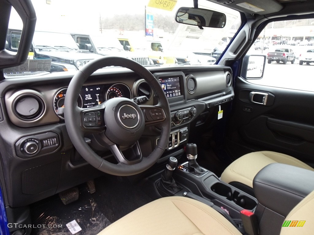 Black Heritage Tan Interior 2019 Jeep Wrangler Sport 4x4