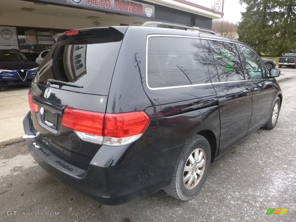 2008 Odyssey EX-L - Nighthawk Black Pearl / Gray photo #2