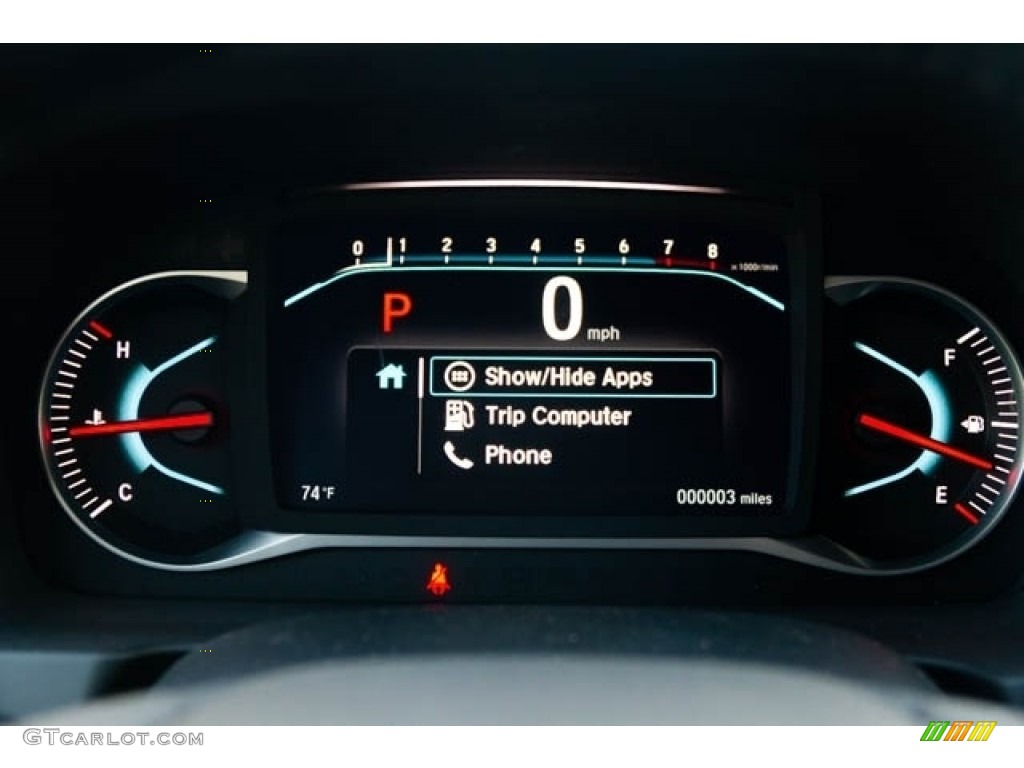2019 Honda Pilot EX-L Gauges Photo #130811328