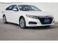 Platinum White Pearl 2019 Honda Accord LX Sedan Exterior