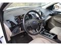 Medium Light Stone 2017 Ford Escape SE 4WD Dashboard