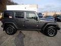 2017 Granite Crystal Metallic Jeep Wrangler Unlimited Rubicon 4x4  photo #7