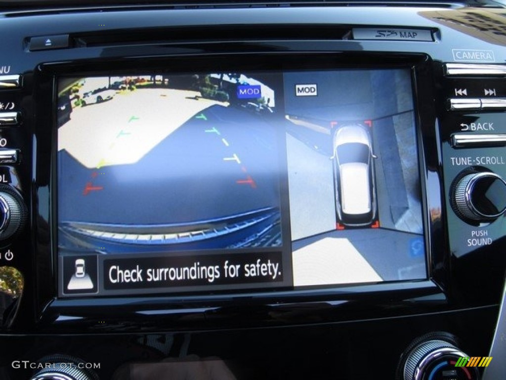 2018 Murano Platinum - Arctic Blue Metallic / Graphite photo #33