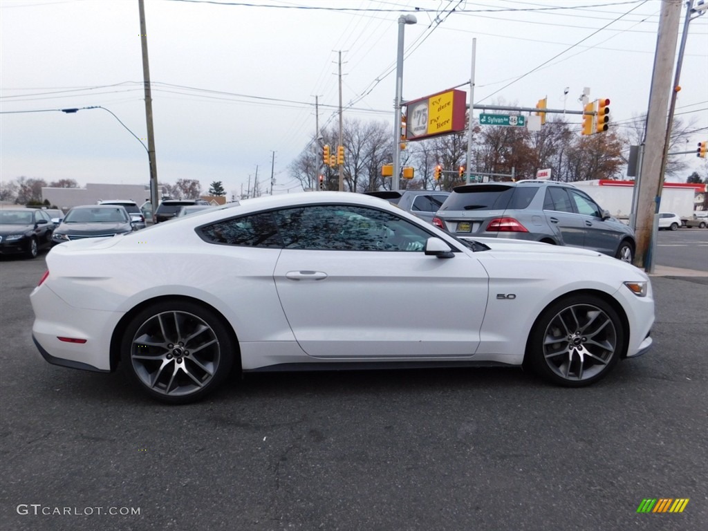 2016 Mustang GT Premium Coupe - Oxford White / Red Line photo #5
